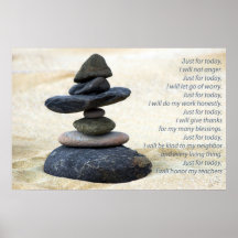 Reiki Prinzipien Plakate