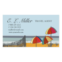 Reise-Agent Visitenkarte