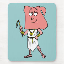 Reise-Andenken-Karikatur Ägyptens ägyptische Vinta Mousepad