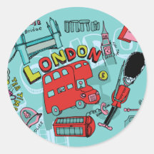 Reise-Kunst London ~ Englands Vereinigtes Königrei Sticker
