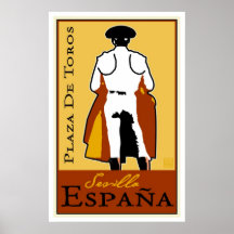 Reise Spanien Plakatdruck