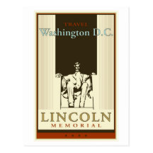 Reise-Washington DC Postkarte