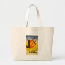Reise zu Irland-Plakat Tasche