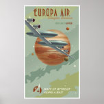 Reise zu Jupiter Posterdruck