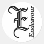 Reißwolf-Bemühungs-Yachten Runder Sticker