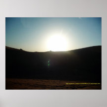 Reiten der Dünen, Dubai-Wüsten-Safari Poster