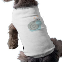 Reizende Schnecke Hunde Shirts