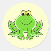 Reizender Frosch Stickers