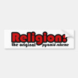 Religion Autoaufkleber