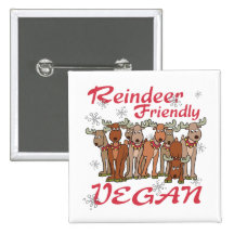 Ren-Weihnachten Button