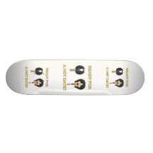 Rendezvous-Klingeln Pong Bedrucktes Skateboard