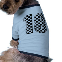 Rennwagen Nr. 18 Hundebekleidung