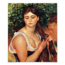 Renoir der Borten-Druck Foto Drucke