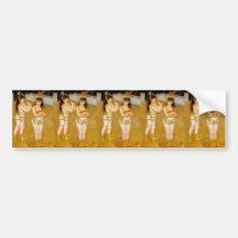Renoirs Akrobaten beim Cirque Fernando (1879) Autosticker