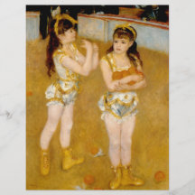 Renoirs Akrobaten beim Cirque Fernando (1879) Individuelle Flyer