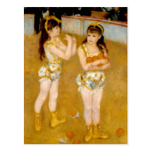 Renoirs Akrobaten beim Cirque Fernando (1879) Postkarten