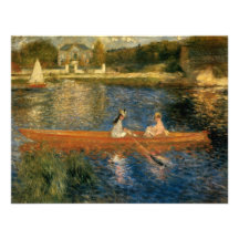 Renoirs die Seine bei Asnières (der Skiff) Ca 1879 Einladungen