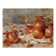 Renoirs Stillleben mit Zwiebeln (1881) Einladung