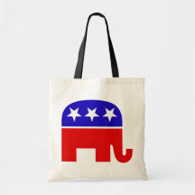 Republikanische Elefant-Taschen-Tasche