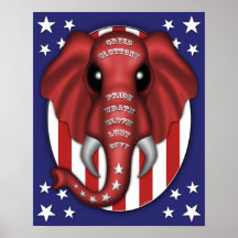 "Republikanische Plattform-" Plakat
