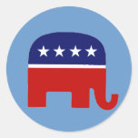 Republikanischer Elefant des Elefant-/GOP Sticker