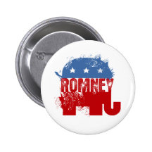 Republikanisches ROMNEY Anstecknadelbutton