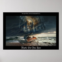 Requiem- oder Musik-Set Sie frei Posterdruck
