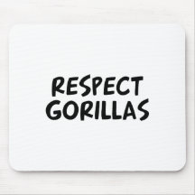 Respekt-Gorillas Mousepad