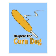 Respektieren Sie den Mais-Hund? Postkarte