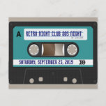 Retro 80er Kassette Mixtape personalisiert Personalisierte Flyer