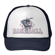Retro Baseball-Diamant-Hemden und Geschenkartikel Trucker Caps