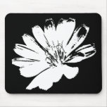 Retro Blumen-Kunst Mousepad