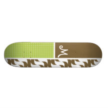 Retro Brown-Welle; Wellen Individuelles Deck