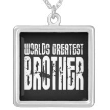 Retro coole Brüder: Der bestste Bruder der Welt Selbst Gestalteter Schmuck
