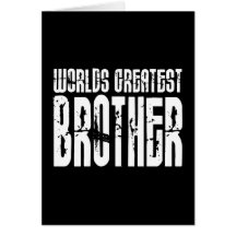 Retro coole Brüder: Der bestste Bruder der Welt Karte