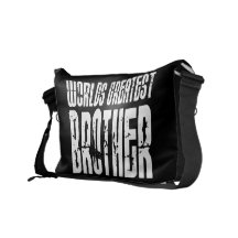 Retro coole Brüder: Der bestste Bruder der Welt Kurier Taschen