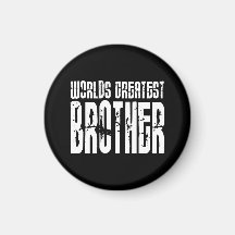 Retro coole Brüder: Der bestste Bruder der Welt Magnete