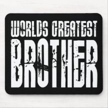 Retro coole Brüder: Der bestste Bruder der Welt Mousepad