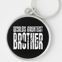 Retro coole Brüder: Der bestste Bruder der Welt Schlüsselanhänger