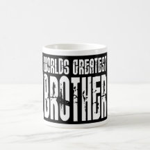 Retro coole Brüder: Der bestste Bruder der Welt Teetasse