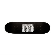 Retro coole Ehemänner: Weltcoolster Ehemann Skateboard Bretter