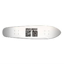 Retro coole Trauzeugen: Der bestste Trauzeuge der  Personalisierte Skateboards