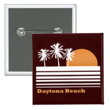 Retro Daytona- Beachknopf Anstecknadelbutton