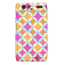 Retro Diamonds Motorola Droid RAZR Cover