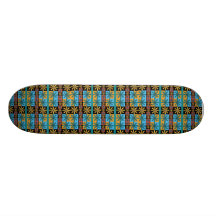RETRO ENTWURFS-SKATEBOARD BEDRUCKTE SKATEBOARDDECKS