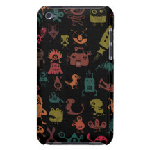 Retro FarbCartoon-Monsteripod-Kasten Case-Mate iPod Touch Hülle
