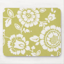 Retro flippiges BlumenMousepad