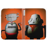 Retro geernteter Spielzeug-Roboter 01