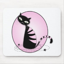 Retro Katze Mauspads