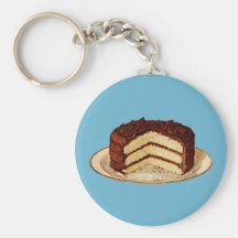 Retro Kuchen Schlüsselbänder